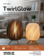 TwirlGlow Lamp