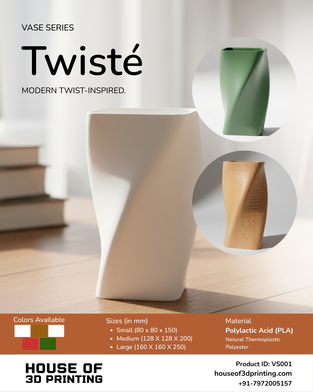 Twisté Vase